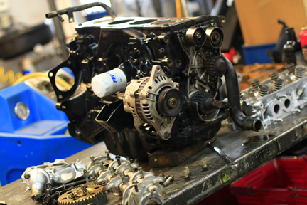 Engine repair, rebuild or replacement